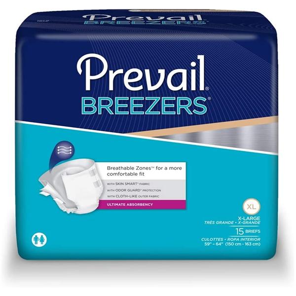 Brief Prevail Breezers Adult Unisex XL 59-64\